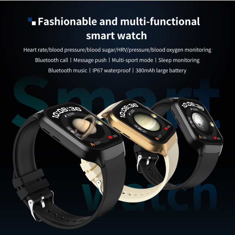 Smart Watch – 2.01" Screen, Heart Rate Monitoring, Bluetooth Call (Black) #2