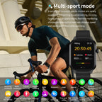 Smart Watch – 2.01" Screen, Heart Rate Monitoring, Bluetooth Call (Black) #2