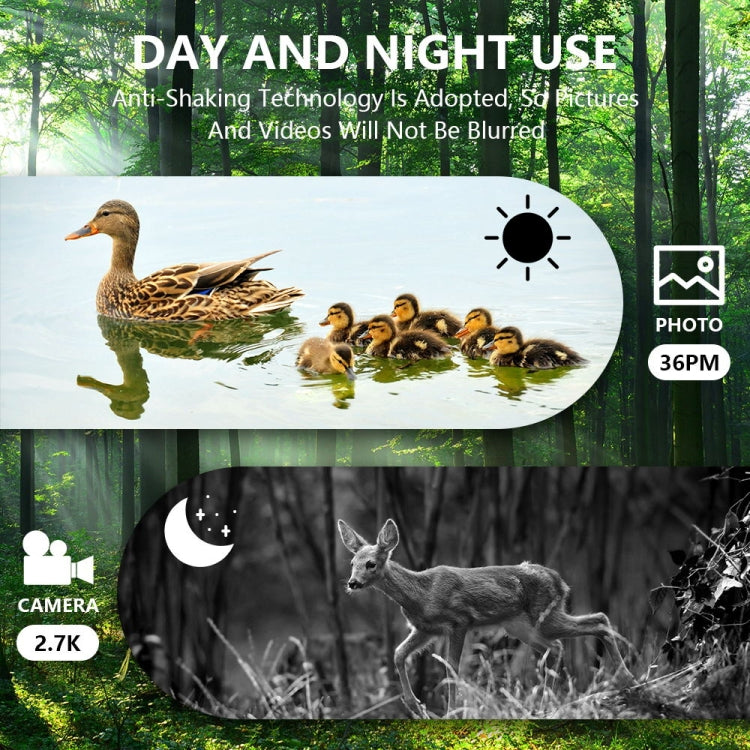 NV7000 Outdoor Hunting 2.7K HD Binocular Infrared Night Vision Device, NV7000