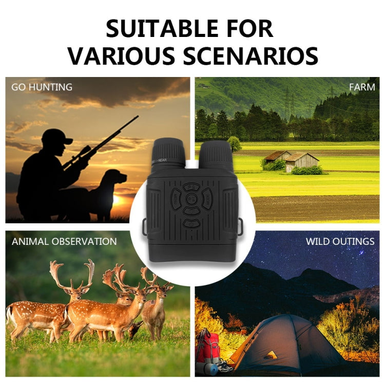 NV7000 Outdoor Hunting 2.7K HD Binocular Infrared Night Vision Device, NV7000