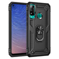 Shockproof TPU + PC Protective Case with 360 Degree Rotating Holder, For Huawei Y7p / P40 Lite E, For Samsung Galaxy Note20, For Samsung Galaxy Note20 Ultra For Huawei Y7p P40 Lite E Black