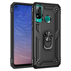 Shockproof TPU + PC Protective Case with 360 Degree Rotating Holder, For Huawei Y7p / P40 Lite E, For Samsung Galaxy Note20, For Samsung Galaxy Note20 Ultra For Huawei Y7p P40 Lite E Black