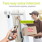 DP43 Bulb-type Motion Tracking Night Vision Smart Camera Supports Voice Intercom, DP43