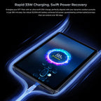 OUKITEL RT7 TITAN 4G Network IP68/IP69K Rugged Tablet, 10.1 inch Android 13 MediaTek MT8788 Octa Core Support Dual SIM, EU Plug, RT7 4G 8GB+256GB – Magnetic, Bluetooth