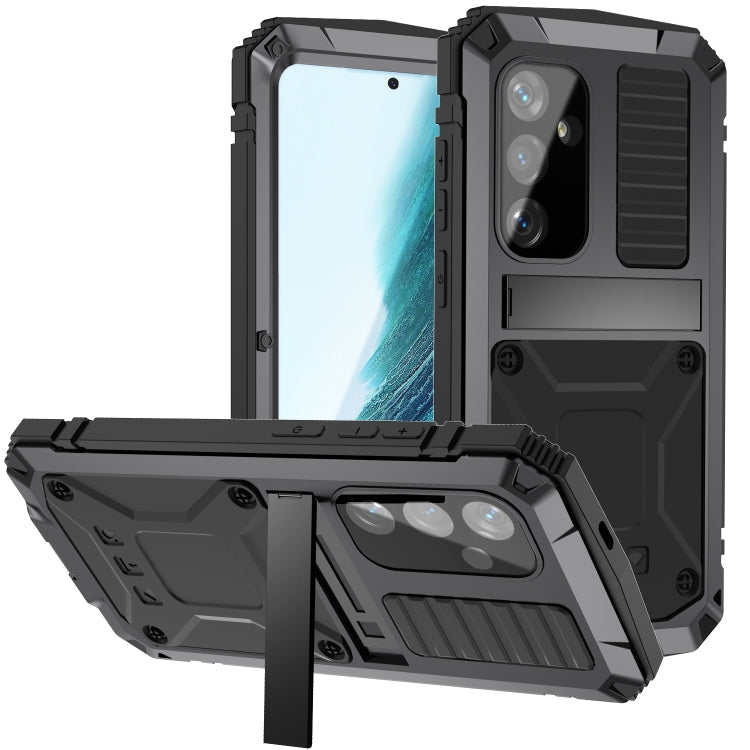 Life Waterproof Dustproof Shockproof Phone Case – Shockproof, Waterproof, Kickstand, For Samsung Galaxy S25 Ultra 5G, For Samsung Galaxy S24 Ultra 5G, For Samsung Galaxy S24+ 5G, For Samsung Galaxy S24 5G For Samsung Galaxy S24+ 5G Black