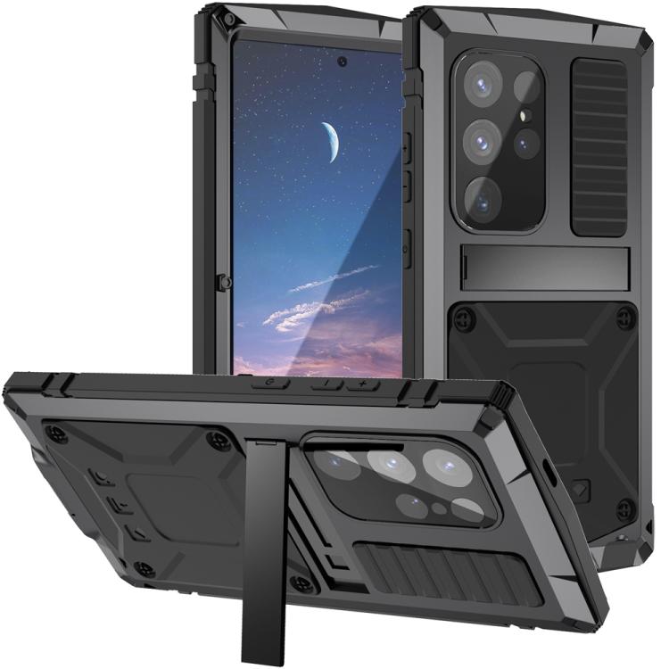 Life Waterproof Dustproof Shockproof Phone Case – Shockproof, Waterproof, Kickstand, For Samsung Galaxy S25 Ultra 5G, For Samsung Galaxy S24 Ultra 5G, For Samsung Galaxy S24+ 5G, For Samsung Galaxy S24 5G For Samsung Galaxy S25 Ultra 5G Black