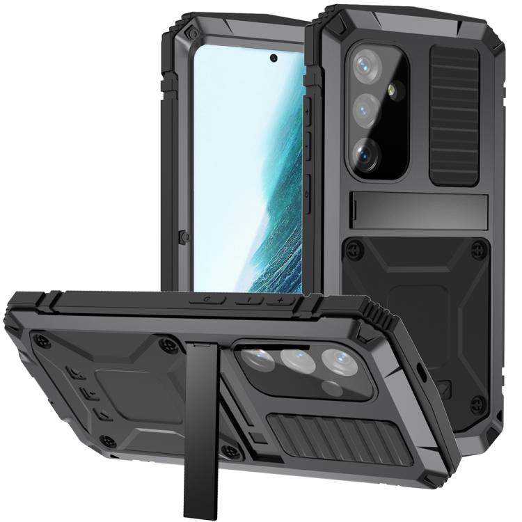 Life Waterproof Dustproof Shockproof Phone Case – Shockproof, Waterproof, Kickstand, For Samsung Galaxy S26+ 5G, For Samsung Galaxy S26 Ultra 5G, For Samsung Galaxy S26 5G, For Samsung Galaxy S25 Edge 5G, For Samsung Galaxy S25 5G For Samsung Galaxy S25+ 5G Black