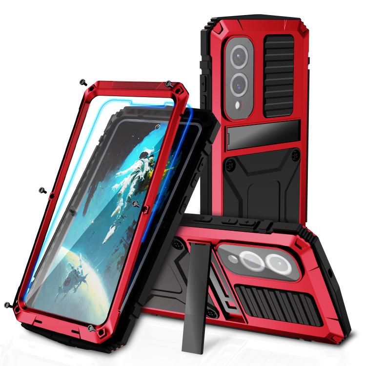 Life Waterproof Dustproof Shockproof Phone Case – Shockproof, Waterproof, Kickstand, For Samsung Galaxy S26+ 5G, For Samsung Galaxy S26 Ultra 5G, For Samsung Galaxy S26 5G, For Samsung Galaxy S25 Edge 5G, For Samsung Galaxy S25 5G For Samsung Galaxy S25 Edge 5G Red