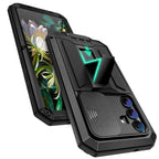 R-JUST Sliding Camera Life Waterproof Holder Phone Case, For Samsung Galaxy S26+ 5G, For Samsung Galaxy S26 Ultra 5G, For Samsung Galaxy S26 5G, For Samsung Galaxy S25 Edge 5G, For Samsung Galaxy S25 5G, For Samsung Galaxy S25+ 5G