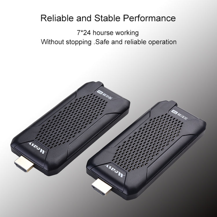 Measy FHD656 Nano 1080P HDMI 1.4 HD Wireless Audio Video Double Mini Transmitter Receiver Extender Transmission System, Transmission Distance: 100m,, US Plug, EU Plug, AU Plug, UK Plug