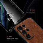 SULADA Stitching Leather MagSafe Magnetic Phone Case, For Samsung Galaxy S24 Ultra 5G, For Samsung Galaxy S24+ 5G, For Samsung Galaxy S24 5G