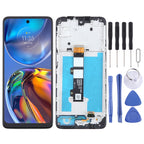 OEM LCD Screen Digitizer Full Assembly with Frame, For Motorola Moto E32, For Motorola Moto G 2022