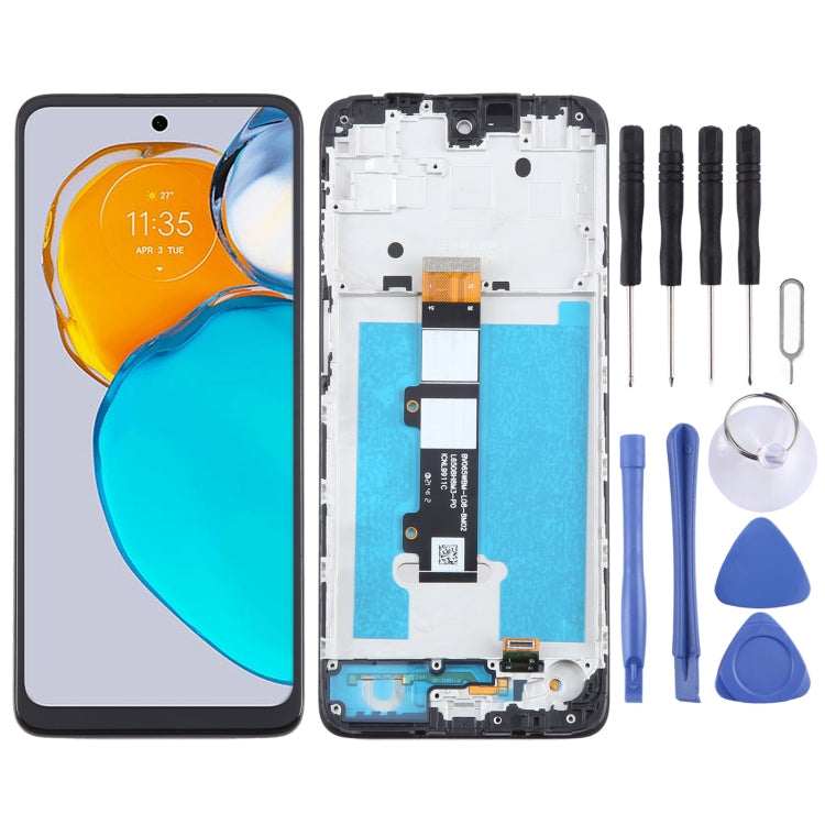 OEM LCD Screen Digitizer Full Assembly with Frame – Durable Build, Easy to Use, For Motorola Moto E32, For Motorola Moto G 2022 For Motorola Moto E32S