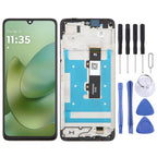 OEM LCD Screen Digitizer Full Assembly with Frame, For Motorola Moto G06, For Motorola Moto G15 Power, For Motorola Moto E15, For Motorola Moto G05, For Motorola Moto G15, For Motorola Moto G35, For Motorola Moto G55, For Motorola Moto G 5G 2024       ... For Motorola Moto G06