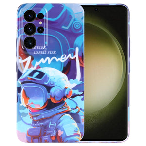 Blue Paint Astronaut