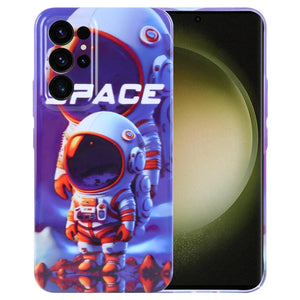 Orange White Astronaut