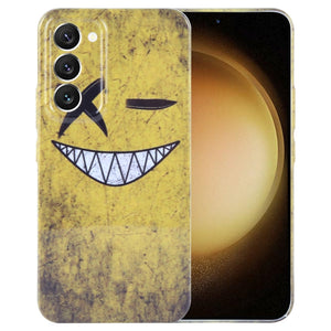 Yellow Background Smiling