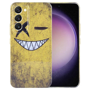 Yellow Background Smiling