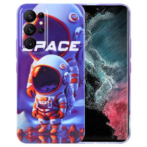Orange White Astronaut