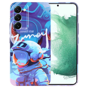 Blue Paint Astronaut
