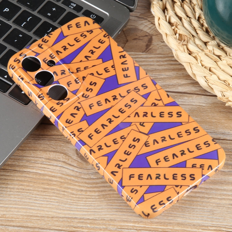 Painted Pattern Precise Hole PC Phone Case, For Samsung Galaxy S22+ 5G