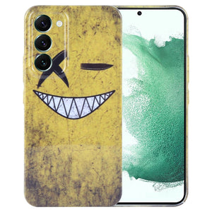 Yellow Background Smiling