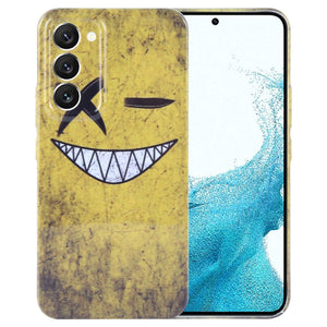 Yellow Background Smiling