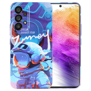 Blue Paint Astronaut
