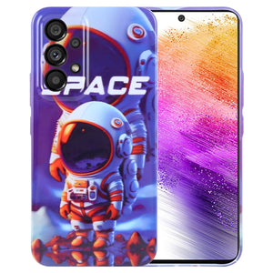Orange White Astronaut