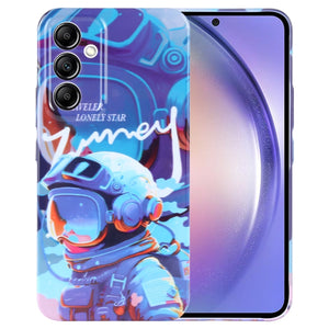 Blue Paint Astronaut
