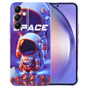 Orange White Astronaut
