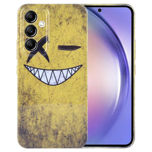 Yellow Background Smiling