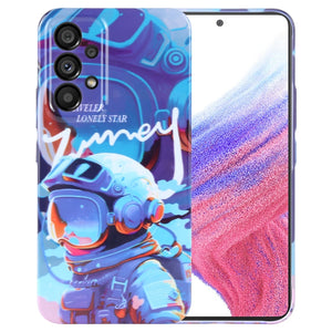 Blue Paint Astronaut