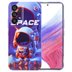 Orange White Astronaut