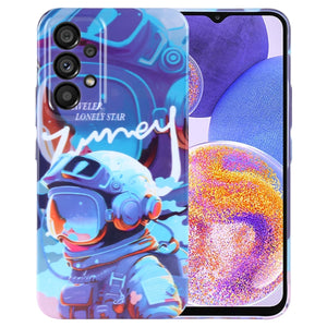 Blue Paint Astronaut