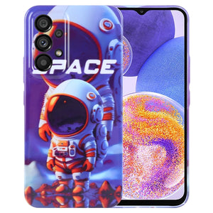 Orange White Astronaut