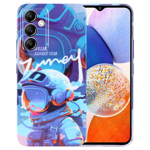 Blue Paint Astronaut