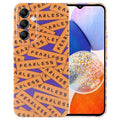 Painted Pattern Precise Hole PC Phone Case, For Samsung Galaxy A14 5G For Samsung Galaxy A14 5G Orange Label
