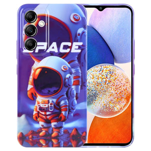 Orange White Astronaut