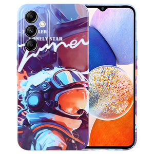Orange Paint Astronaut