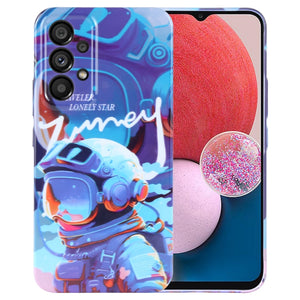 Blue Paint Astronaut