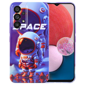 Orange White Astronaut