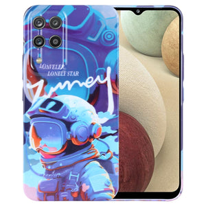 Blue Paint Astronaut