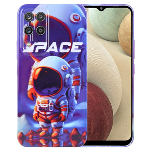 Orange White Astronaut