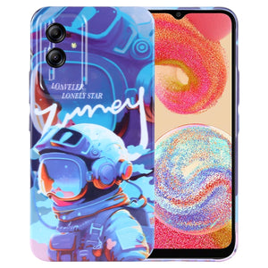 Blue Paint Astronaut