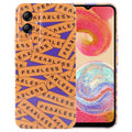 Painted Pattern Precise Hole PC Phone Case, For Samsung Galaxy A04e For Samsung Galaxy A04e Orange Label