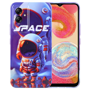 Orange White Astronaut