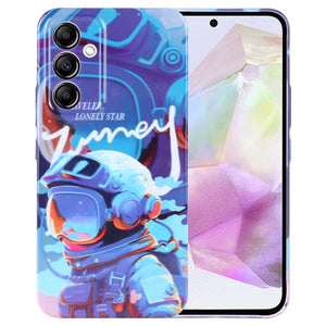 Blue Paint Astronaut