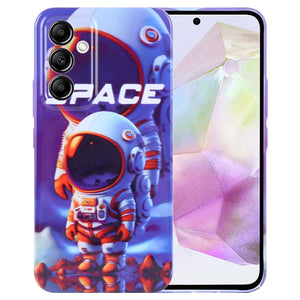 Orange White Astronaut