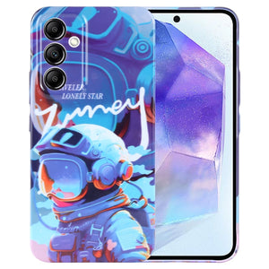 Blue Paint Astronaut